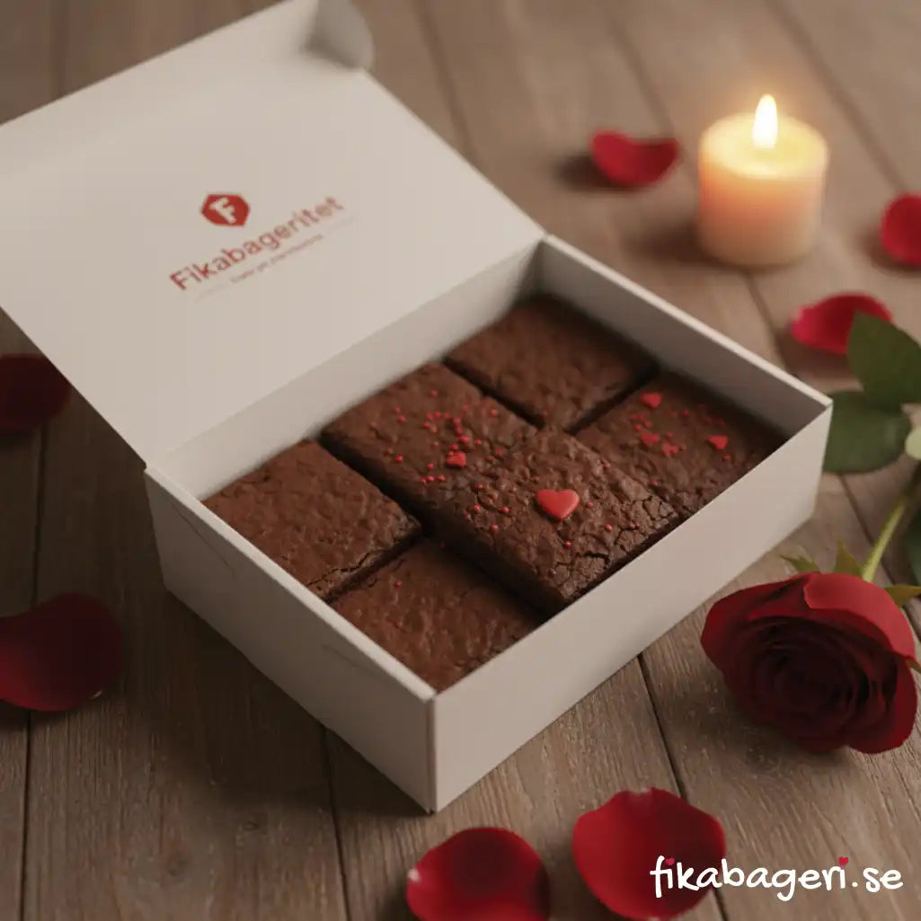 Glöm tråkiga geléhjärtan – Ge bort äkta kärlek (i brownie-format)