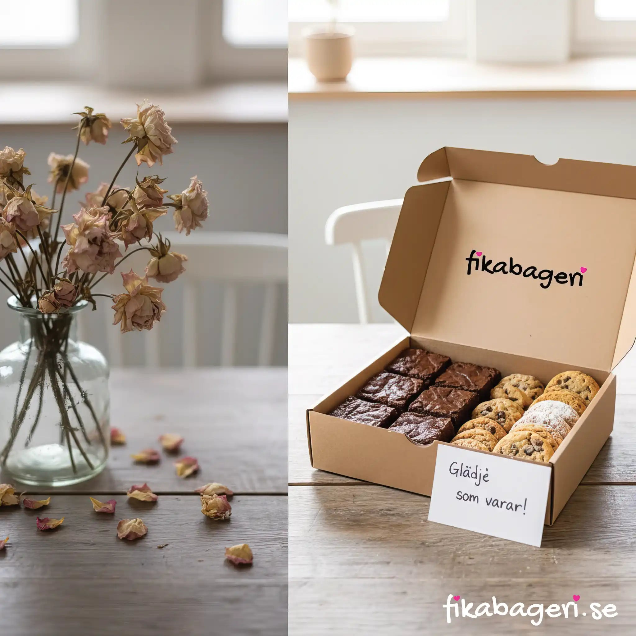 10 Anledningar att Skicka en Fikabox Istället för Blommor